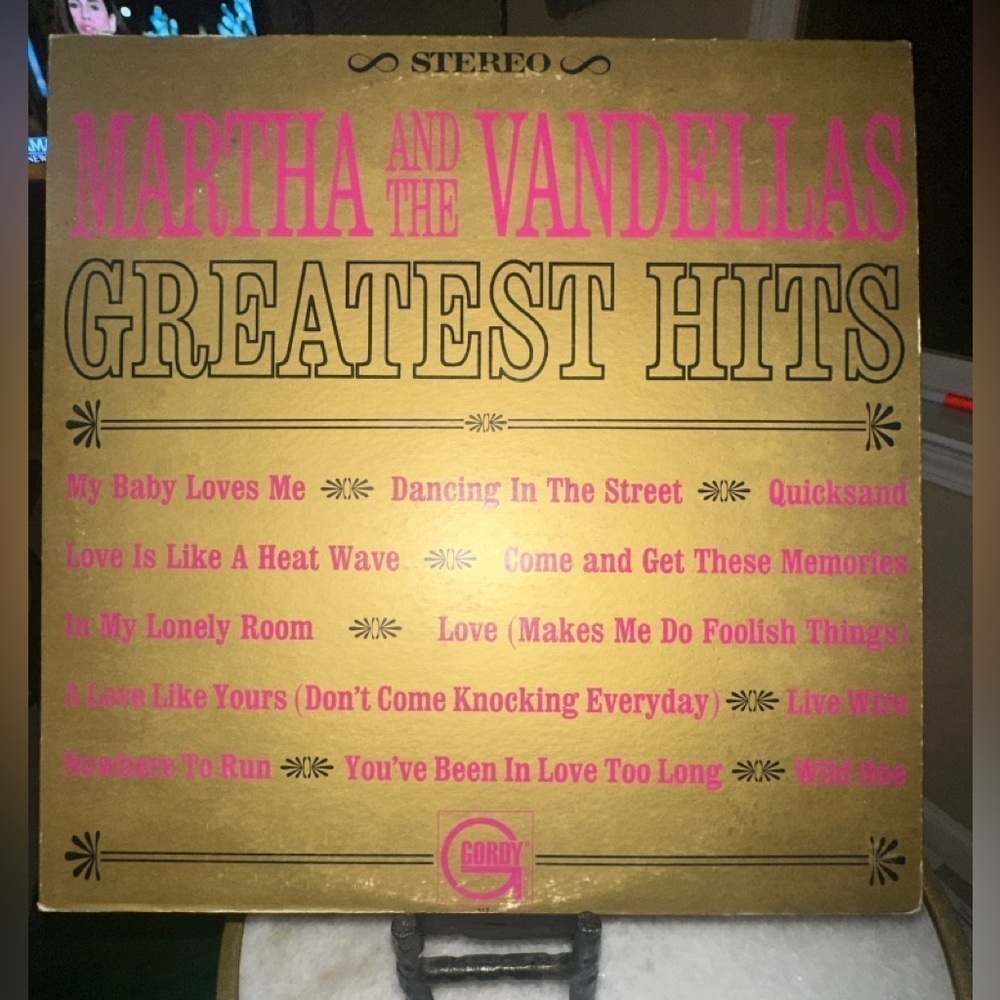 Martha & The Vandellas -“Greatest Hits” Vinyl LP